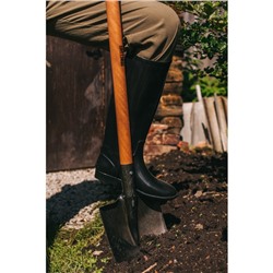 Лопата универсальная, L = 148 см, деревянный черенок высшего сорта, Greengo