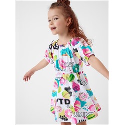 Платье трикотажное для девочек