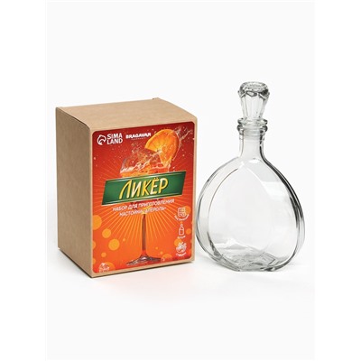 Подарочный набор для приготовления настойки «Ликёр: апероль», набор специй, штоф