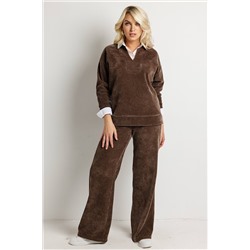 Блузка женская  4468В/01/Мокко