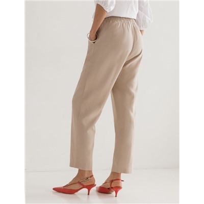 Брюки из плотного лиоцелла