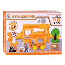 Конструктор  Стройка (16 дет.)