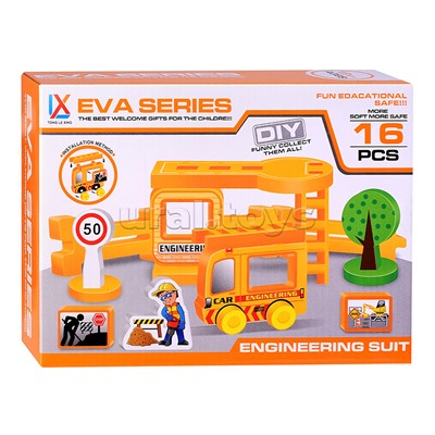 Конструктор  Стройка (16 дет.)