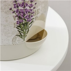 Горшок для цветов с прикорневым поливом «Ника Деко. Лаванда», 1.6 л