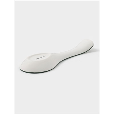 Подставка под ложку новогодняя Доляна «Сказки зимнего леса», 22.3×7.1×2.7 см, доломит, белая