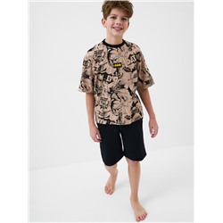 Комплект трикотажный для мальчиков: фуфайка (футболка), шорты