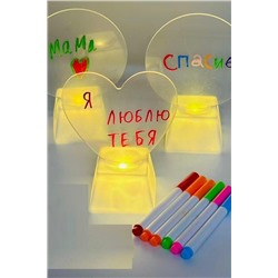 61106 Ночник Сердце НАТАЛИ, 1205507