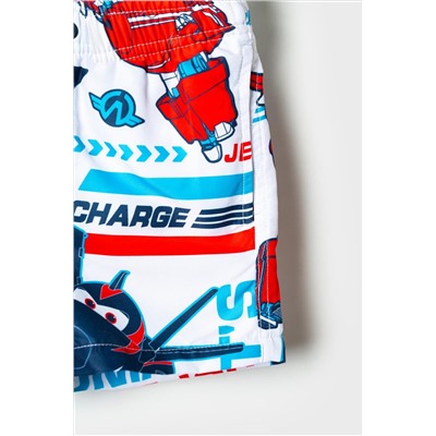 Шорты текстильные плавательные для мальчиков, средней длины PLAYTODAY, 1239575