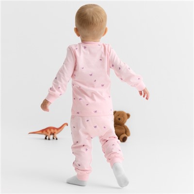 Кофточка детская MINAKU, рост 62-68 см, розовая