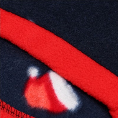 Толстовка для собак «Новогодний колпак», размер L, синяя (ДС 38, ОШ 34, ОГ 48 см)