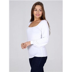 Лонгслив "Шарлиз" (Белый)