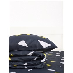 Постельное бельё 1.5-спальное «Экономь и Я», микрофибра 60 г/м², чёрное