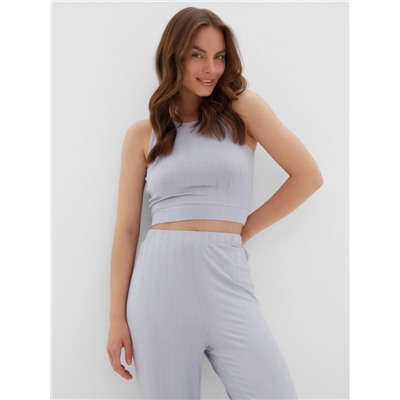 Пижама женская (майка, брюки) KAFTAN, размер 44-46, голубая