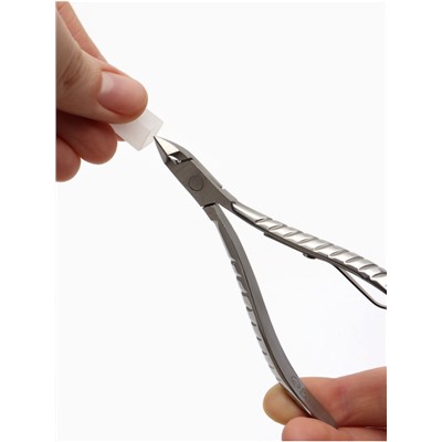 Кусачки маникюрные для кутикулы «Premium», 10.4 см, длина лезвия-9 мм