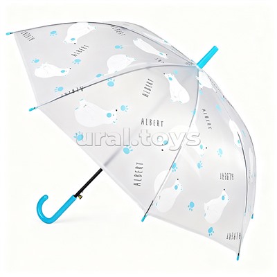 Зонт детский "Белые мишки" (55см.)