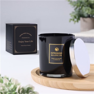 Ароматическая свеча в стакане Aromatic Candle, английская груша и фрезия
