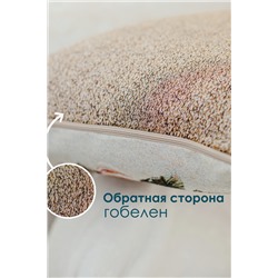 Наволочка 65х45 Роза бежевый