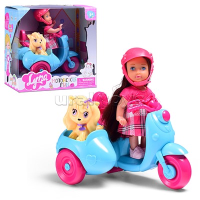 Кукла "Леди байк" с аксессуарами,в коробке