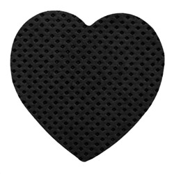 Kristaller Салфетки для маникюра безворсовые с перфорацией в контейнере, сердечко, черный, 200 шт. 23883