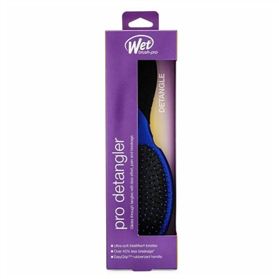 Wet Brush Расческа для спутанных волос / Detangler Royal Blue BWP830ROYAL, синий 24588
