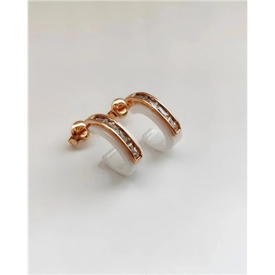 Серьги с керамикой