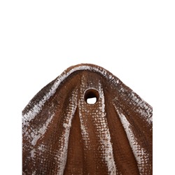 Декоративное кашпо из гипса «Ёжик в мешочке с кукурузой», 0.18 л, 13.2×11×20 см