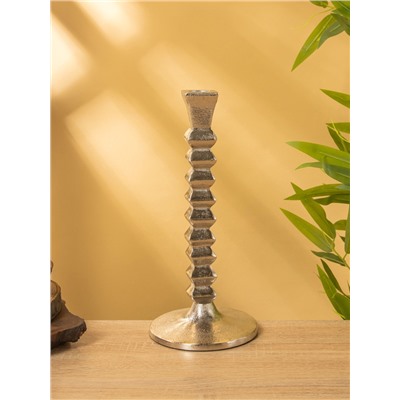 Подсвечник «Башня», 12×12×27 см, алюминий