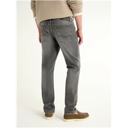 Straight CONTE CNM-05 Джинсы straight серого цвета с эффектом потёртостей и заломов