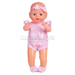 Пупс озвуч 40см, пьет, писает, закр. глазки, 4акс, 50 звуков