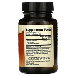 Dr. Mercola, куркумин с улучшенной рецептурой, 30 капсул