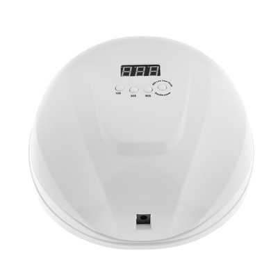 Лампа для маникюра Luazon LUF-02, UV/LED, 36 диодов, 54 Вт, таймер, 220 В, белая