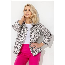 Жакет женский  4330/02/Белый, розовый