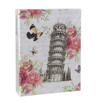 Фотоальбом 100 фото 10х15 Города / 9378 /уп 96/ микс 4 вида