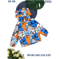 Ветровка 2551 голубой