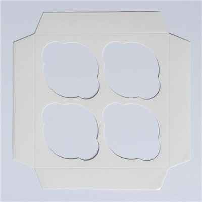 Коробка для капкейка «Новый год: Время добрых подарков», 16×16×10 см