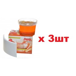 Floresan Фруктовый воск для депиляции 350г с натуральным медом 3шт