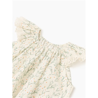 Боди детское MINAKU «Ромашки», рост 80-86 см