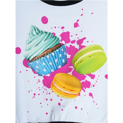 Джемпер трикотажный для девочек (футболка)