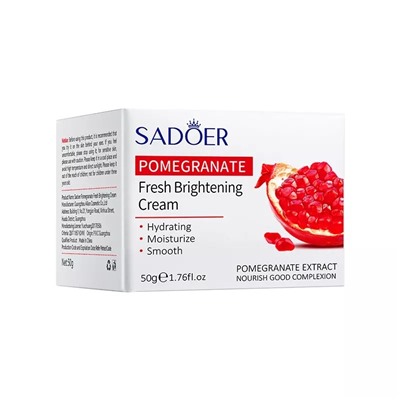 SADOER Антивозрастной крем для лица Pomegranate — Регенерация и восстановление кожи, 50гр