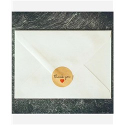 Стикеры в рулоне "Thank you", 25 мм, 500 шт 9046497