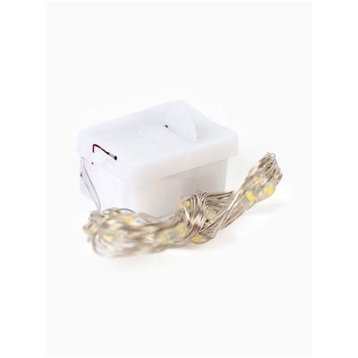 Набор для опытов «Новогодняя гирлянда», с шариками орбиз, работает от батареек