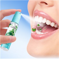 Освежающий мятный спрей для полости рта Sadoer, 18 мл.