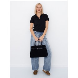 Сумка 8018-1S black Velina Fabbiano-Safenta