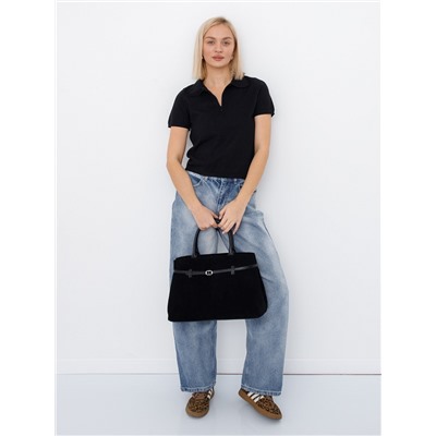 Сумка 8018-1S black Velina Fabbiano-Safenta