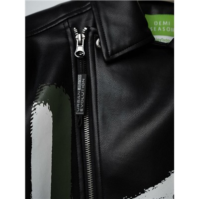 Куртка кожаная для мальчиков