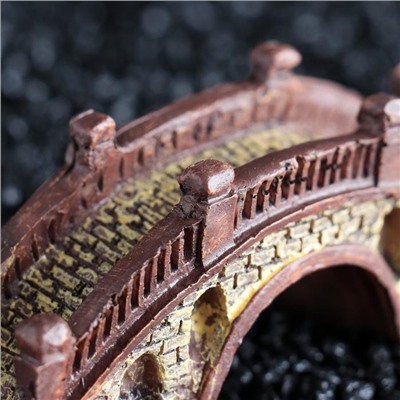 Декор для аквариума «Мост», 15.5×6×5 см