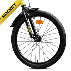 Велосипед 20" Rocket Juster, цвет желтый