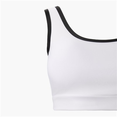 Купальник раздельный спортивный женский, размер 48, белый