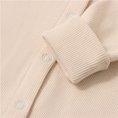 Комбинезон детский MINAKU, рост 80-86 см, светло-бежевый