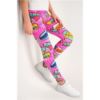 Лосины из бамбука для девочки Happyfox